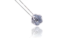 Collana e ciondolo con diamanti e zaffiri - Asta Tesori di Pasqua - Gioielli da riscoprire