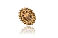 Paio di orecchini con coralli, diamanti e pietre - Asta Tesori di Pasqua - Gioielli da riscoprire