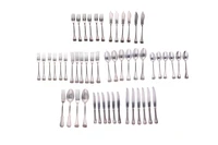 Servizio di posate in argento - Asta Tesori di Pasqua - Gioielli da riscoprire