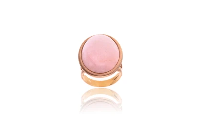 Anello con quarzo rosa - Asta Tesori di Pasqua - Gioielli da riscoprire