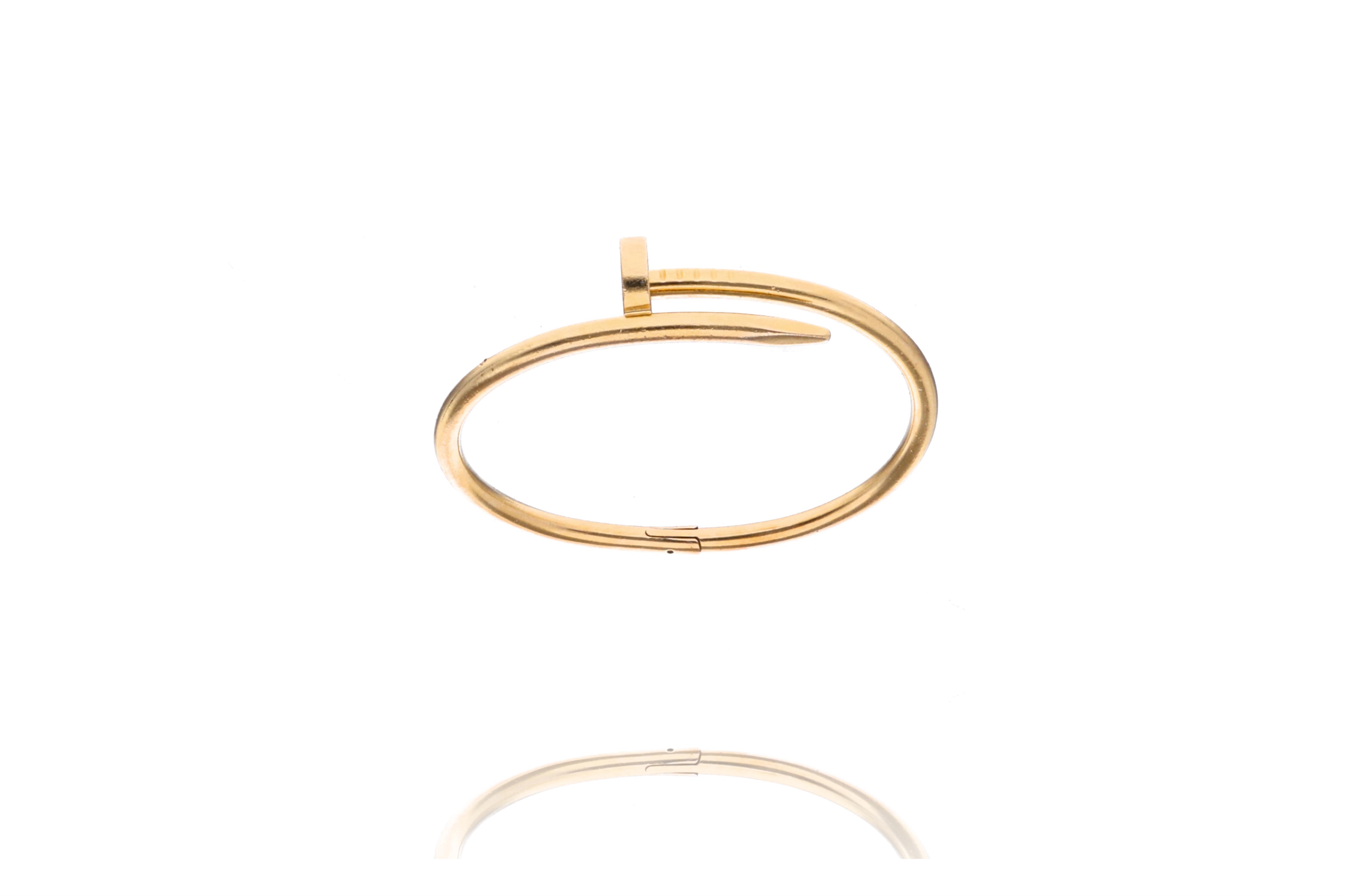 Cartier, Juste Un Clou, bracciale in oro - Asta Tesori di Pasqua - Gioielli da riscoprire