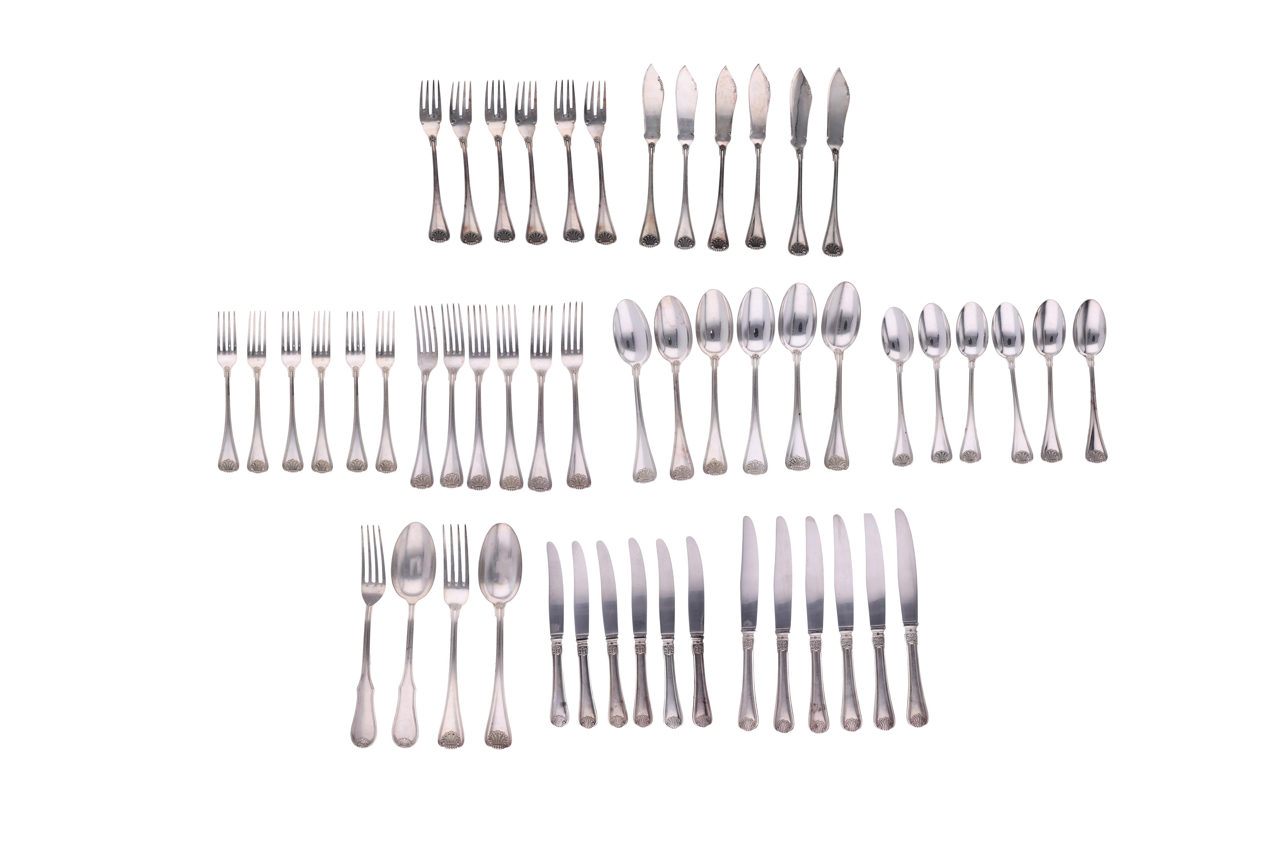 Servizio di posate in argento - Asta Tesori di Pasqua - Gioielli da riscoprire