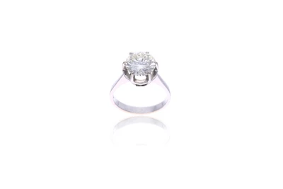 Anello con diamante - Asta Primavera d'Oro - Gioielli in fiore
