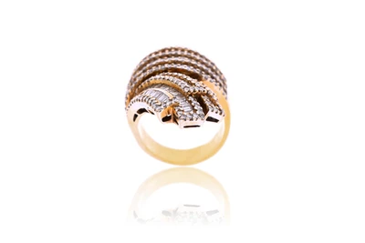 Anello con diamanti - Asta Primavera d'Oro - Gioielli in fiore
