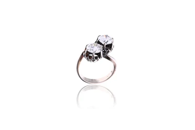 Anello con diamanti - Asta Primavera d'Oro - Gioielli in fiore