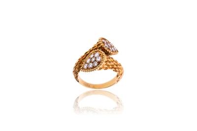 Boucheron, Serpent Boheme, Toi et Moi, anello con diamanti - Asta Primavera d'Oro - Gioielli in fiore