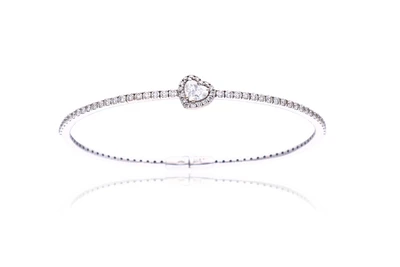Bracciale con diamanti - Asta Primavera d'Oro - Gioielli in fiore