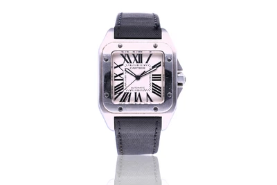 Cartier Santos 100 XL - Asta Primavera d'Oro - Gioielli in fiore