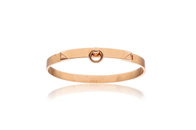 Hermes, bracciale rigido in oro - Asta Primavera d'Oro - Gioielli in fiore