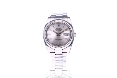 Rolex Date, orologio in acciaio - Asta Primavera d'Oro - Gioielli in fiore